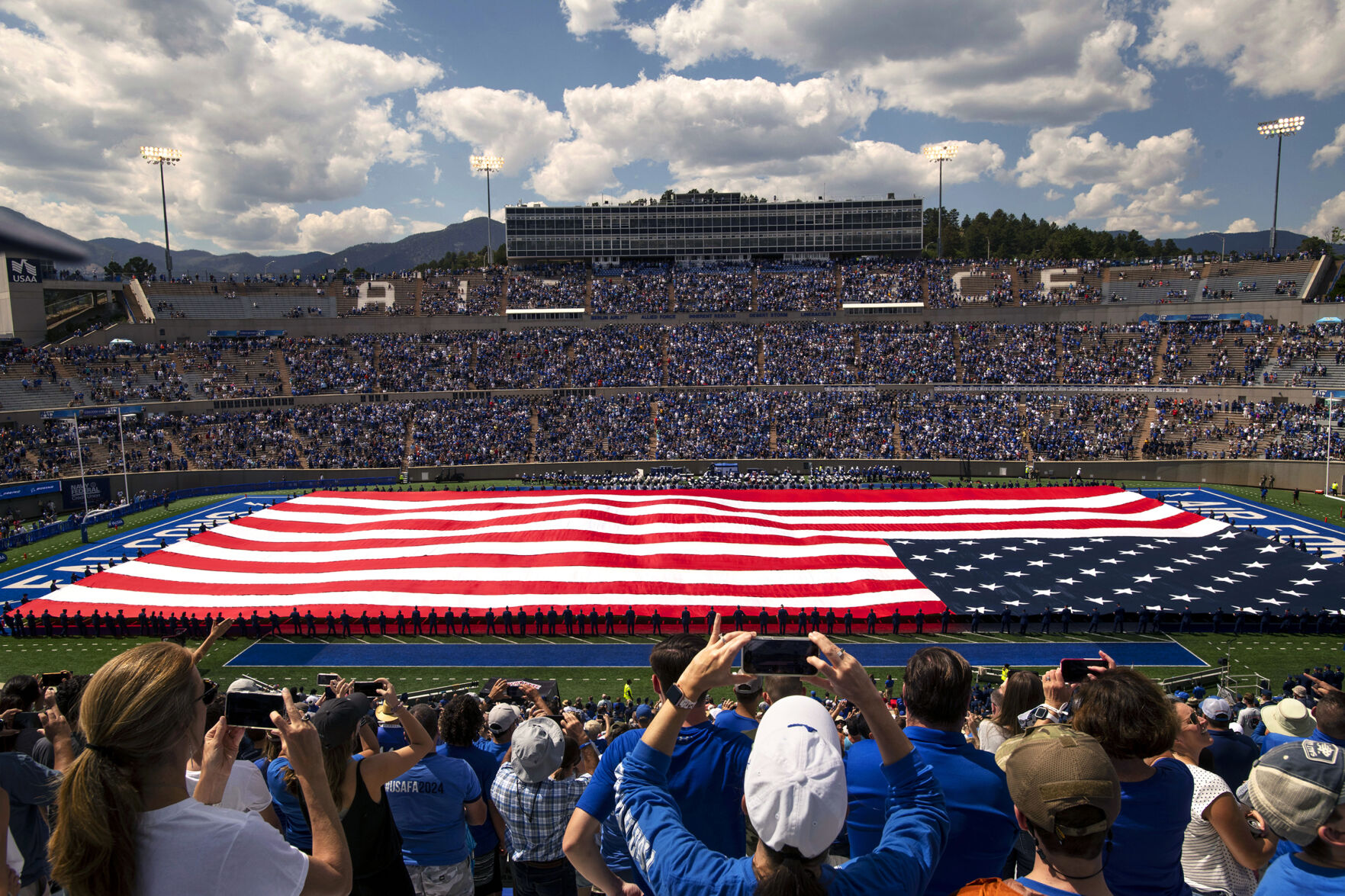Photo of the Week: Fans return to Falcon Stadium